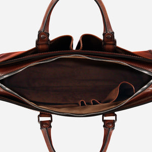 107 BUSINESS BAG <br> Calfskin leather briefcase