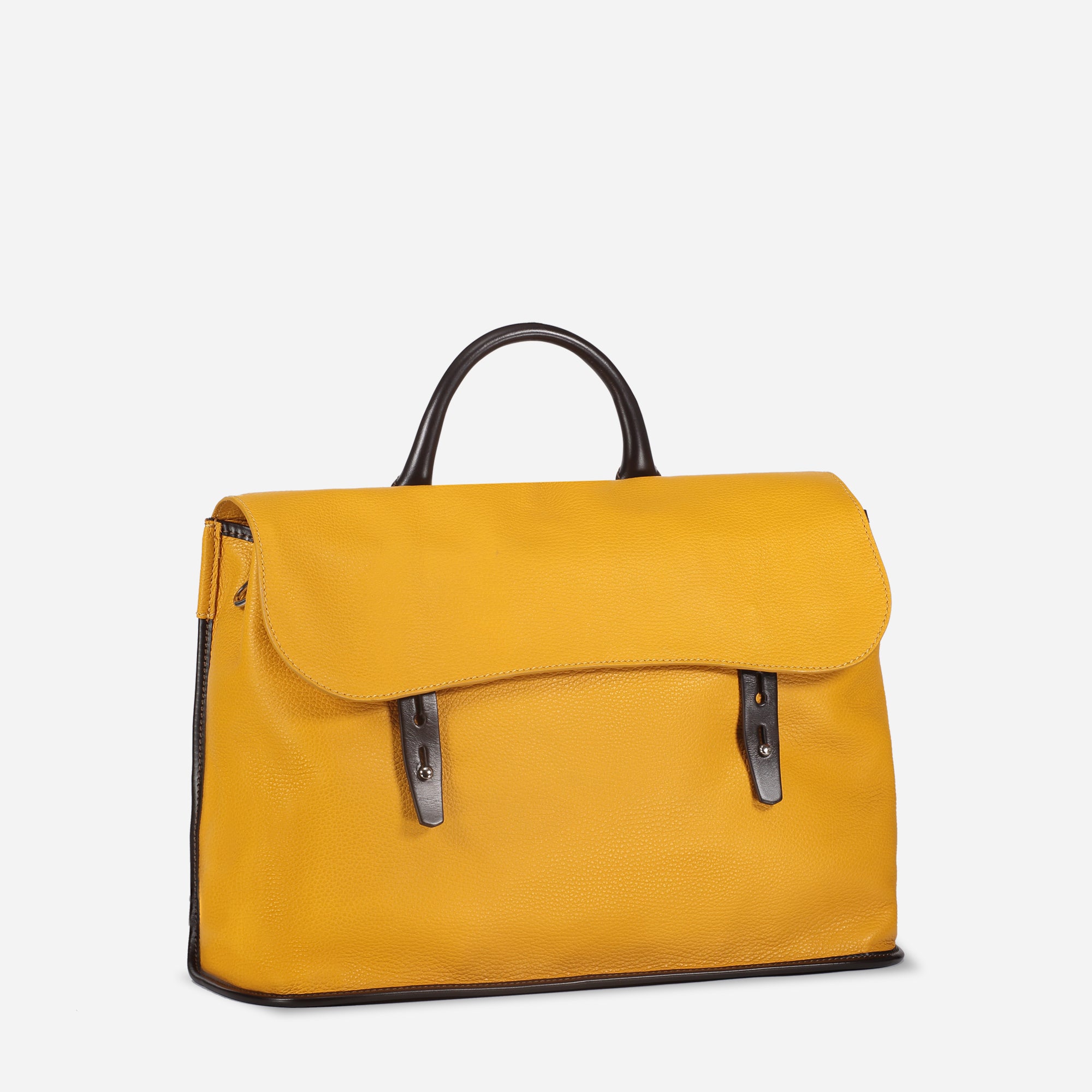 173M-BUSINESS BAG <br> Brief case in calf leather