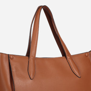 334 - TOTE BAG<br> Calfskin leather shopping bag