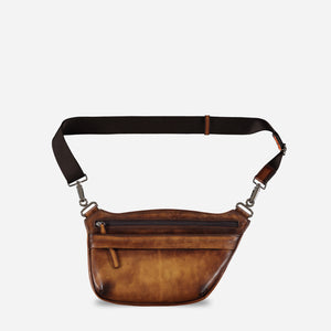 517 – SHOULDER BAG<br> Brushed calfskin leather