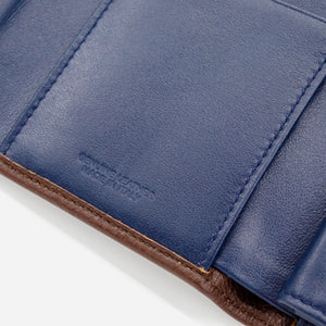 P500 <br> Small wallet embossed calfskin leather