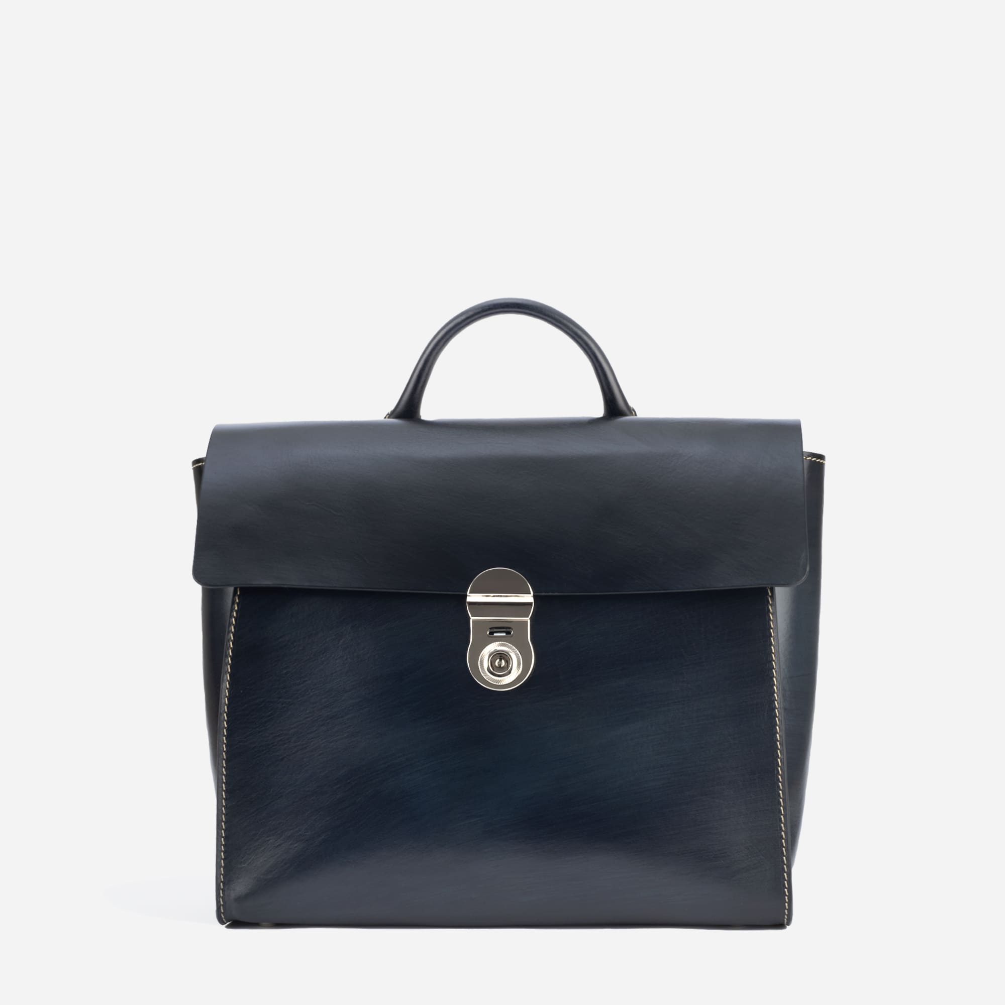 332 - Backpack<br> Hand painted calfskin leather